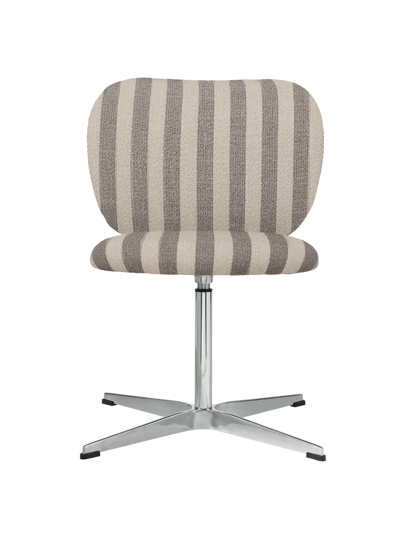 Rico Chair - Swivel - Louisiana - Sand/Off-White