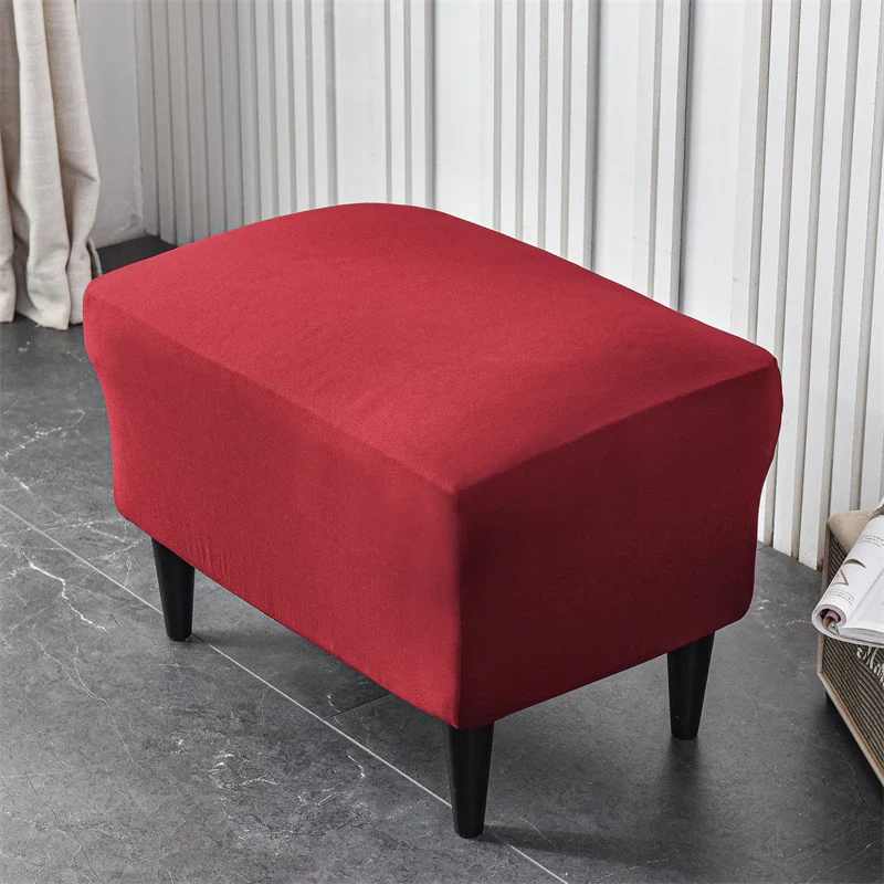 Housse de Fauteuil Crapaud Velours Rouge