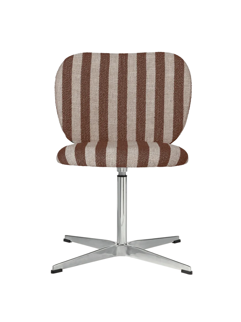 Rico Chair - Swivel - Louisiana - Sand/Chocolate