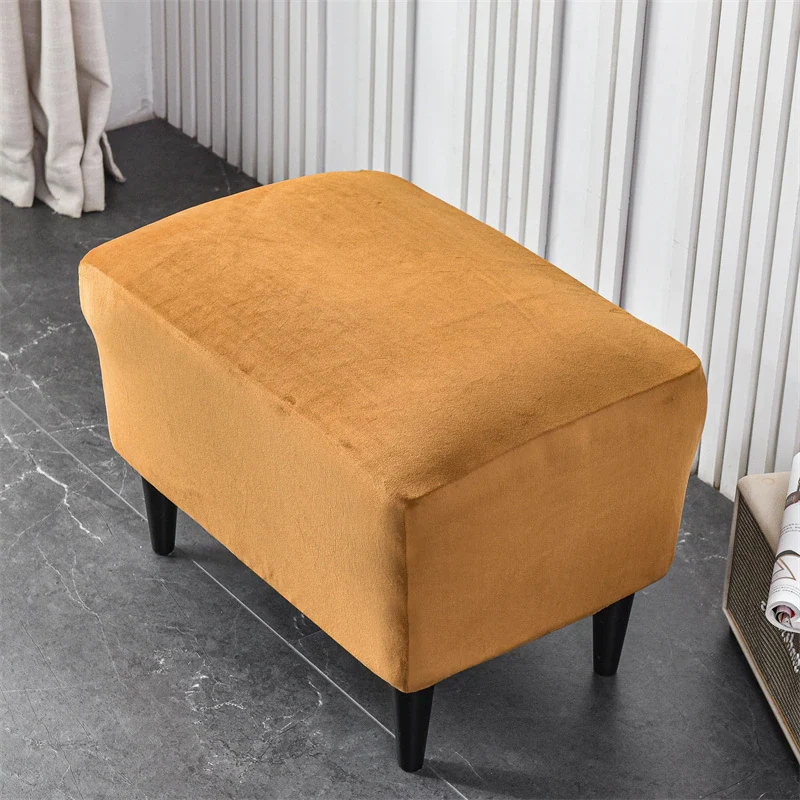 Housse de Fauteuil Crapaud Velours Camel