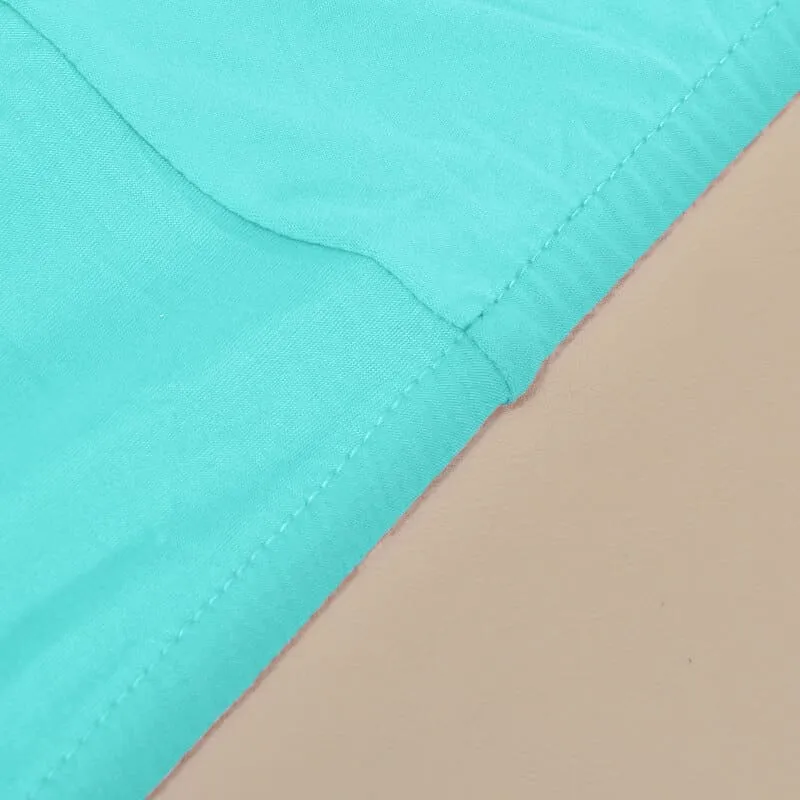 Housse de Chaise Large Turquoise