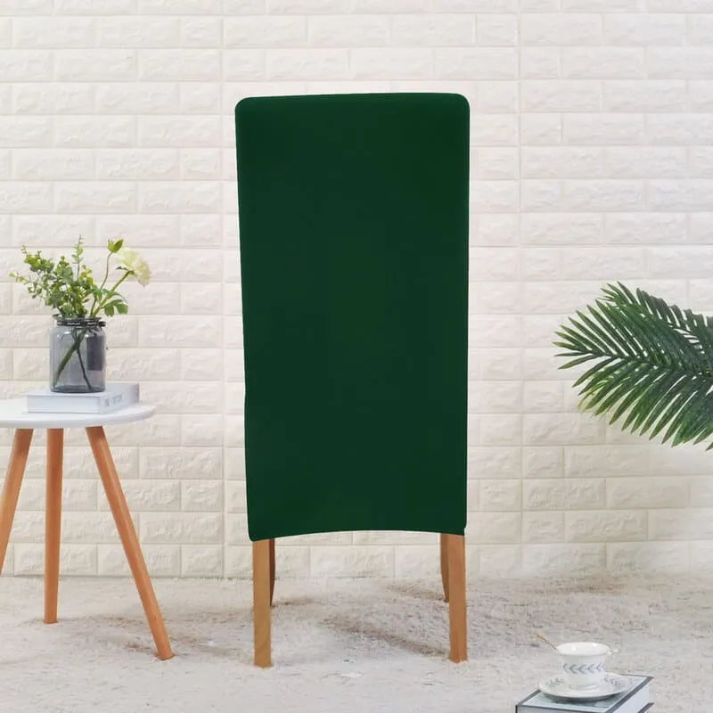 Housse de Chaise Large Vert Foncé