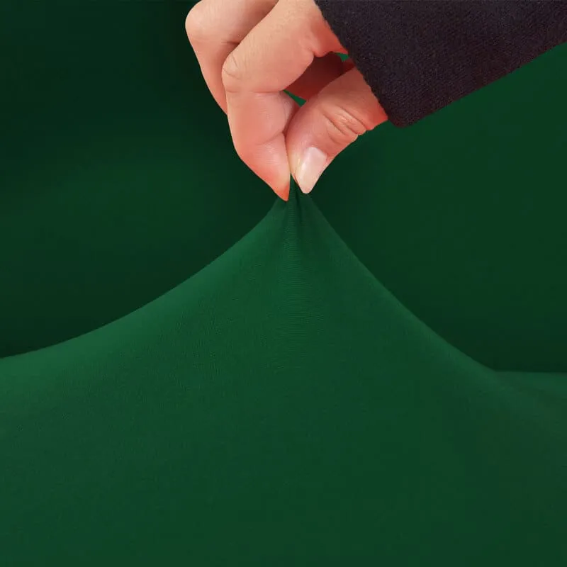 Housse de Chaise Large Vert Foncé