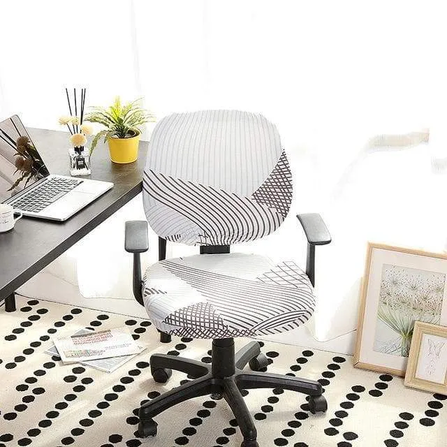 Housse de Chaise de bureau Triangle Scandinave