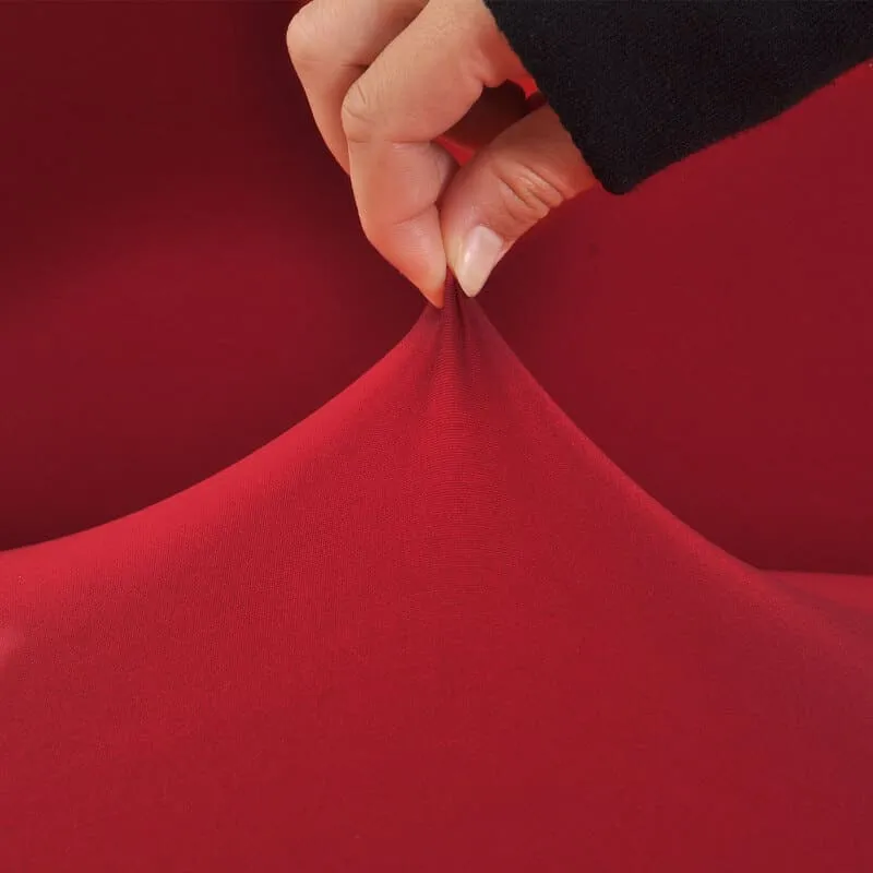 Housse de Chaise Large Rouge Vin