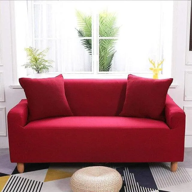 Housse de Canapé Rouge