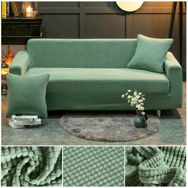 Housse de Canapé Gaufré Extensible
