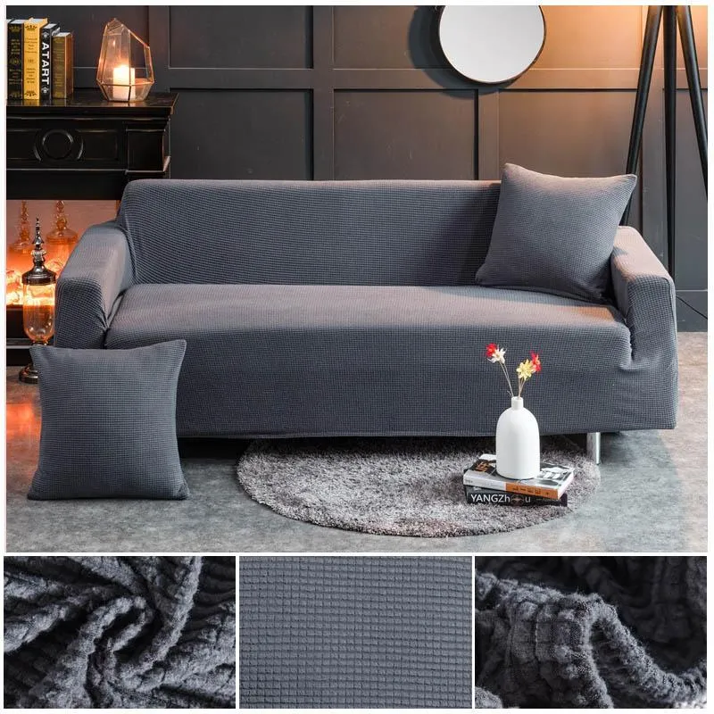 Housse de Canapé Gaufré Extensible