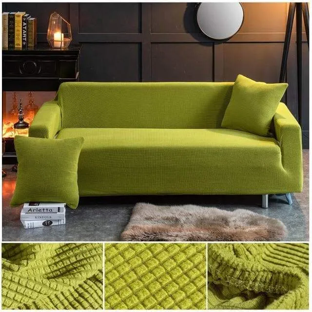 Housse de Canapé Gaufré Extensible