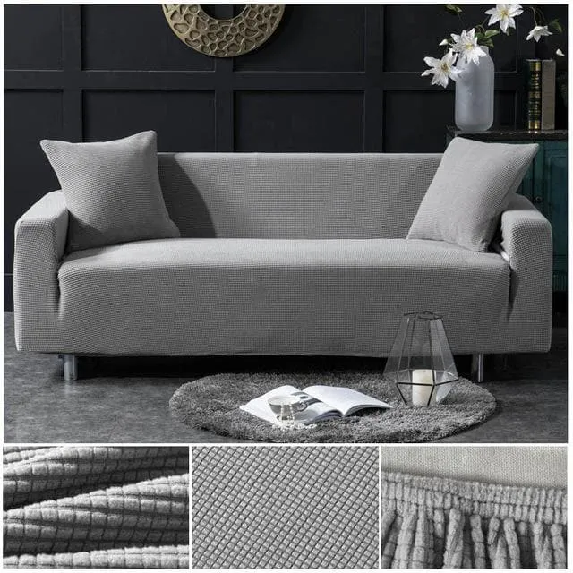 Housse de Canapé Gaufré Extensible
