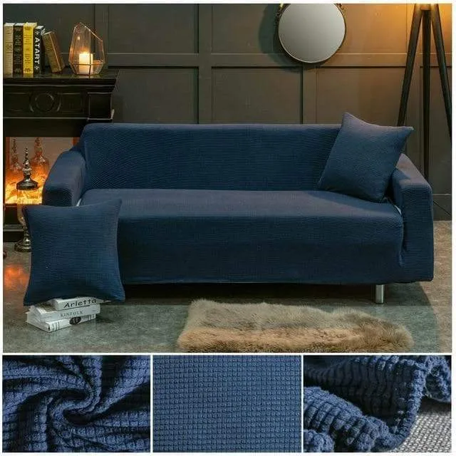 Housse de Canapé Gaufré Extensible