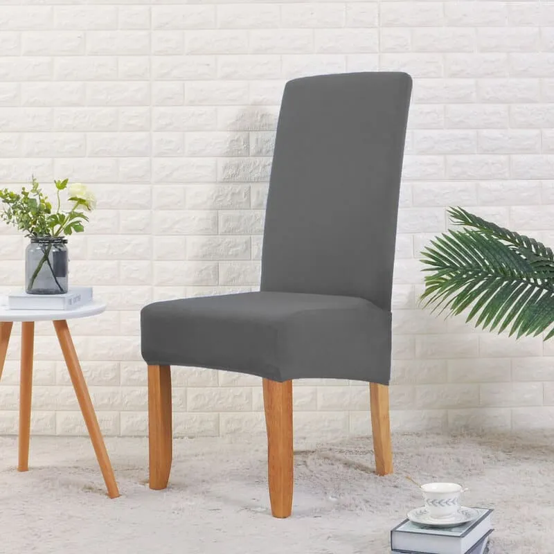 Housse de Chaise Large Grise