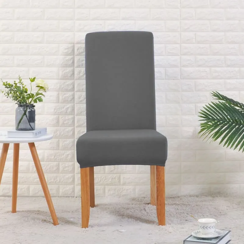 Housse de Chaise Large Grise