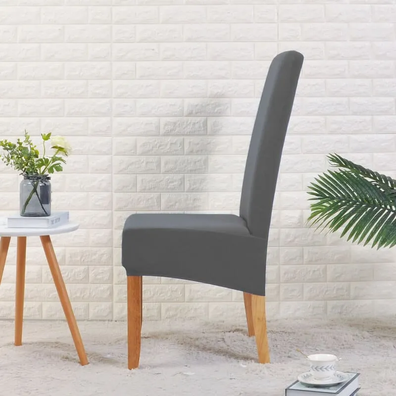 Housse de Chaise Large Grise