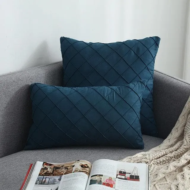 Housse de Coussin Suédine