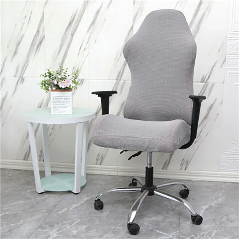 Housse de Chaise Gamer Jacquard Grise