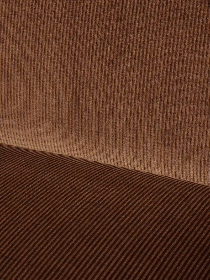 Fabric Sample - Devoré Velvet - Rust