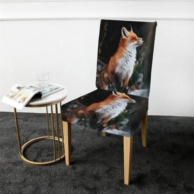 Housse de Chaise Renard Joyeux