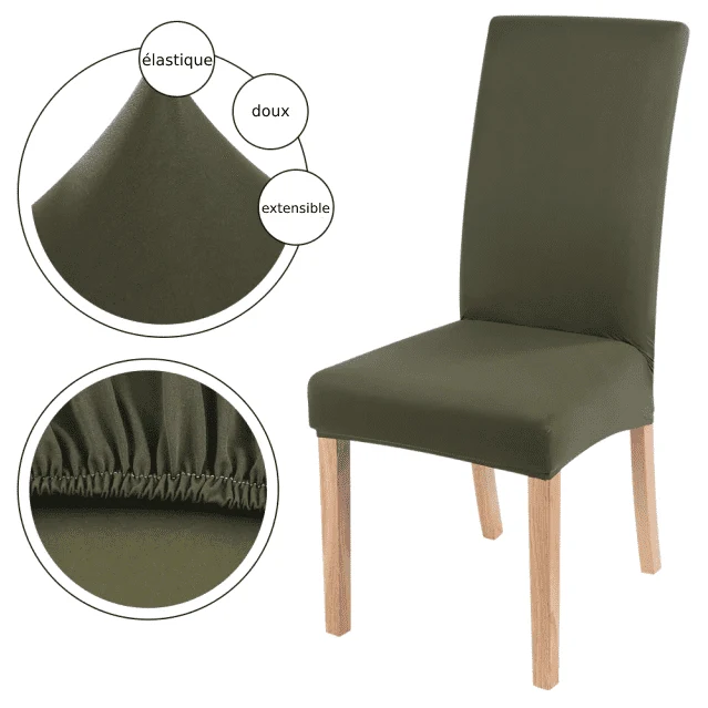 Housse de Chaise Universelle - Vert