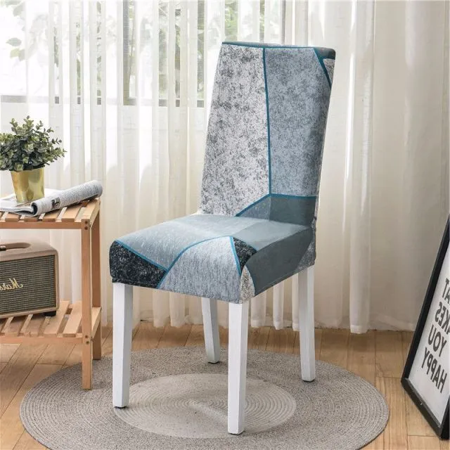 Housse de Chaise sur Mesure Extensible - Style Confort et Élégant