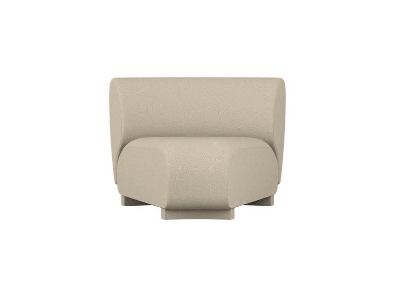 Rico Sofa Corner - Narrow - Grain - Cashmere