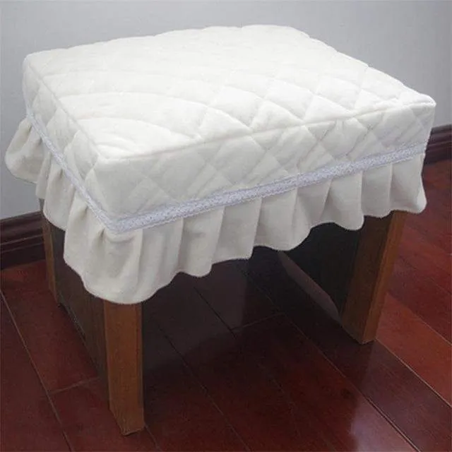 Housse de tabouret rectangulaire
