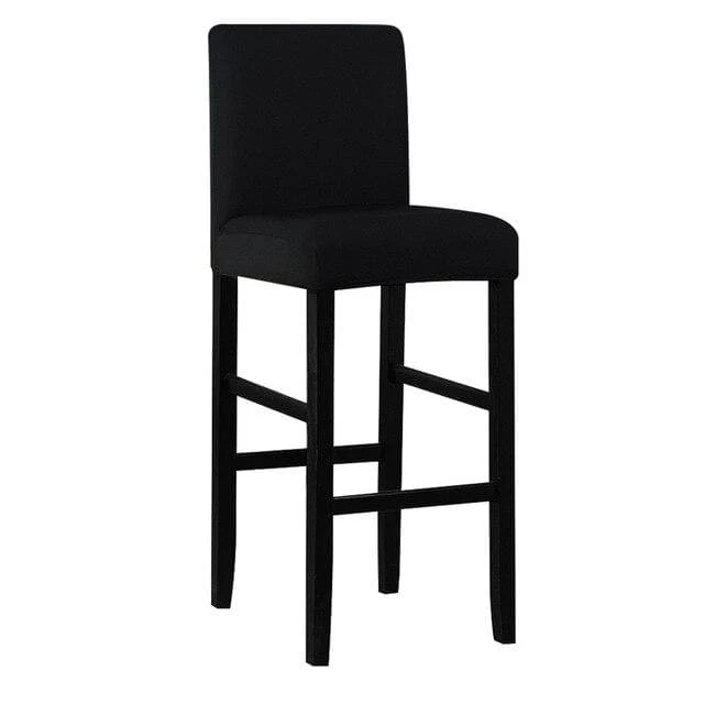 Housse de Tabouret de Bar avec Dossier