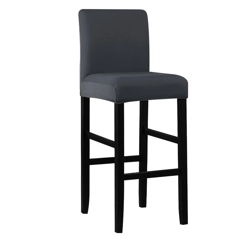 Housse de Tabouret de Bar avec Dossier