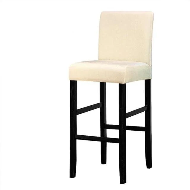 Housse pour Tabouret de Bar avec dossier Velours