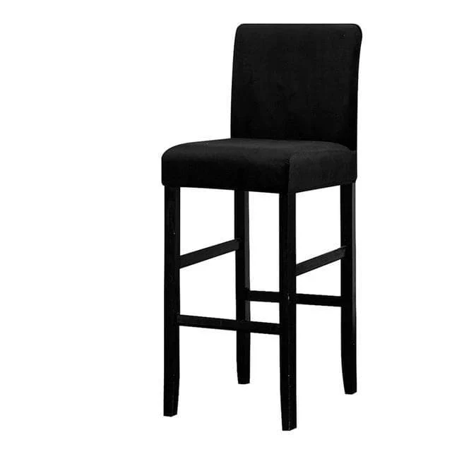 Housse pour Tabouret de Bar avec dossier Velours