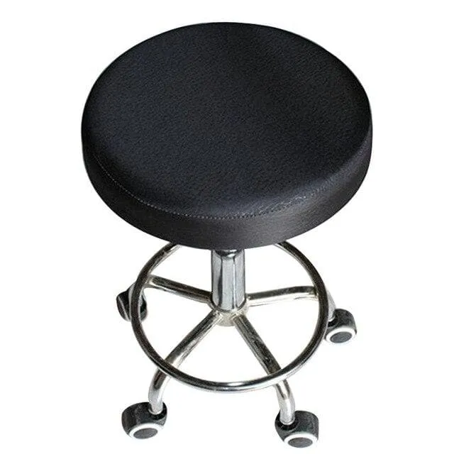 Housse de Tabouret Rond - 100% Coton