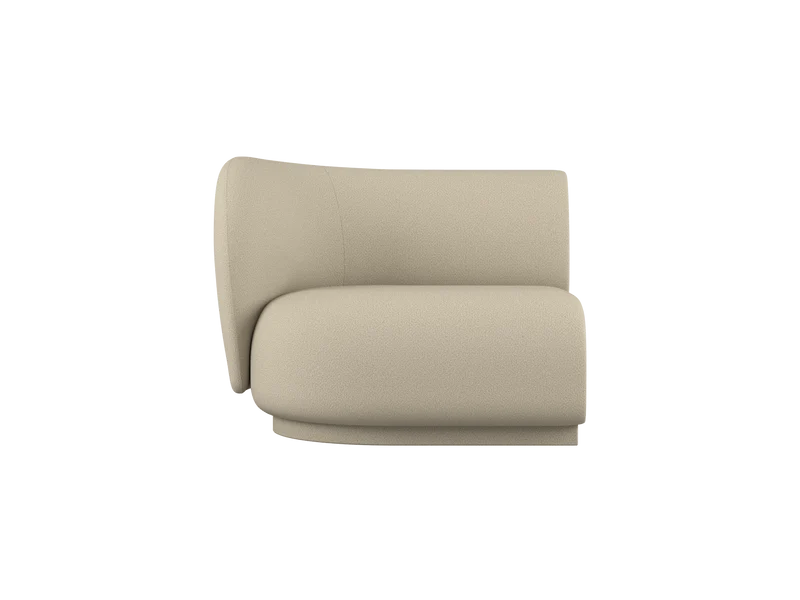 Rico Sofa Armrest Left - Grain - Cashmere