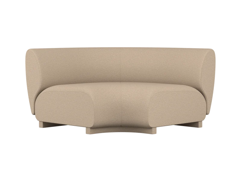 Rico Sofa Corner - Wide - Brushed - Sand