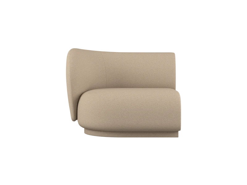 Rico Sofa Armrest Left - Brushed - Sand