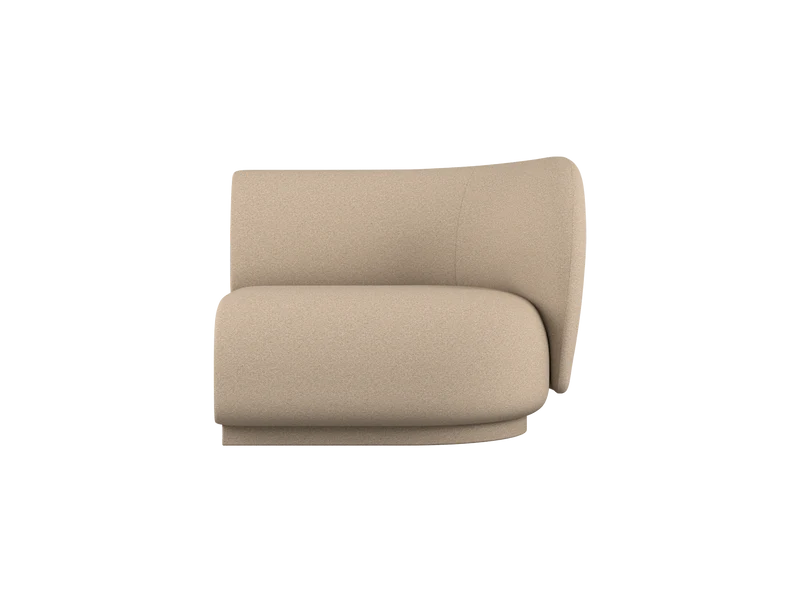 Rico Sofa Armrest Right - Brushed - Sand