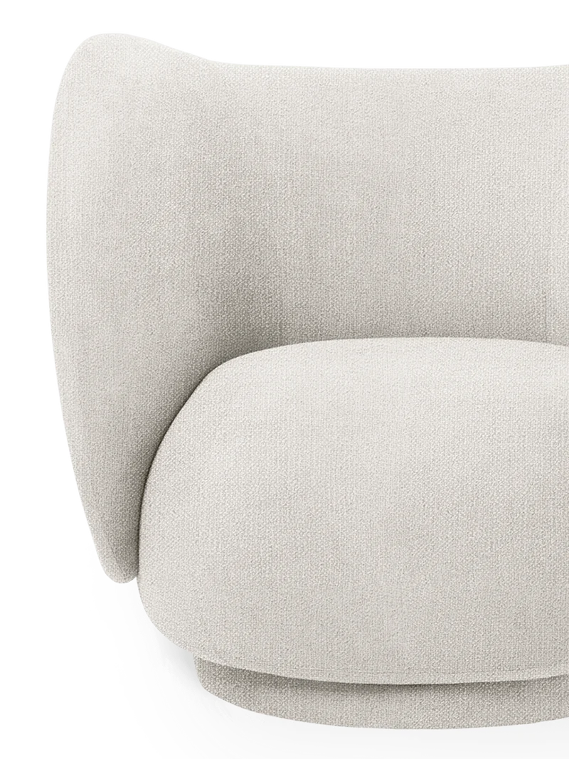Rico Lounge Chair - Bouclé - Off-White