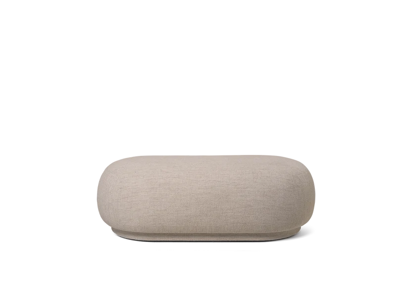 Rico Ottoman - Bouclé - Sand
