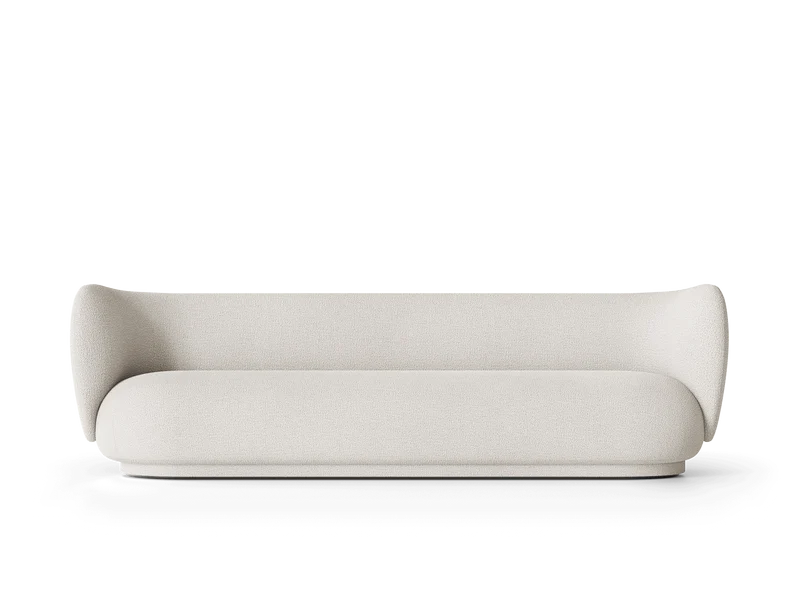 Rico Sofa 4-seater - Bouclé - Off-White