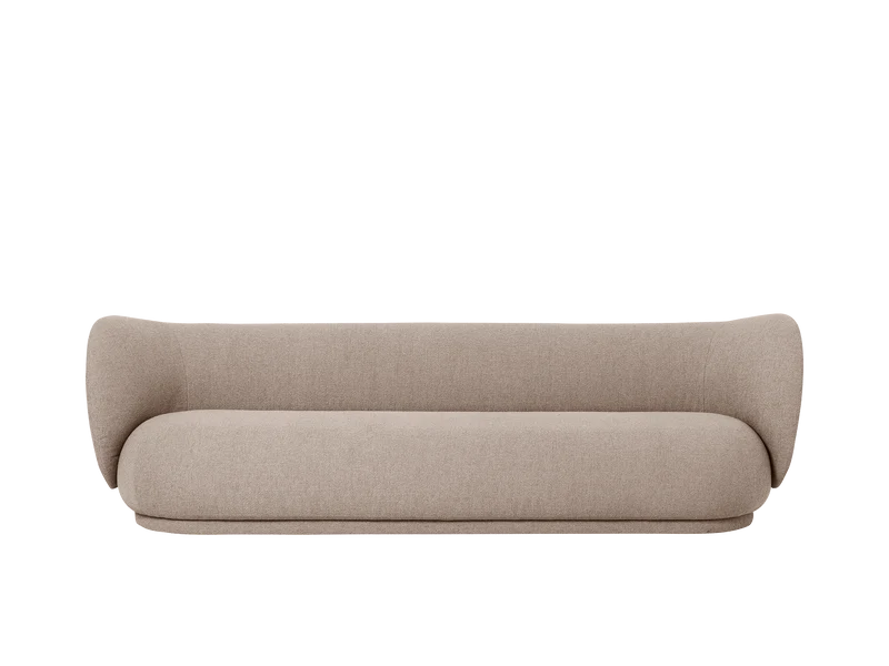 Rico Sofa 4-seater - Bouclé - Sand