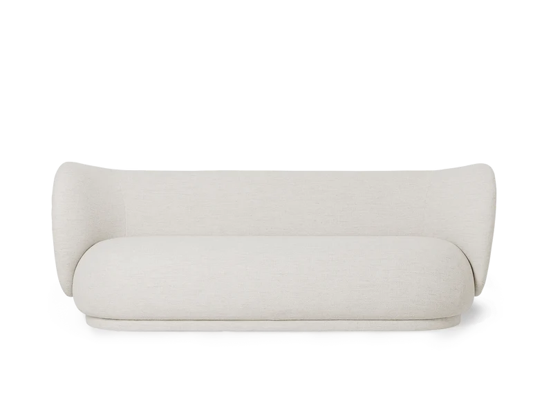Rico Sofa 3-seater - Bouclé - Off-White