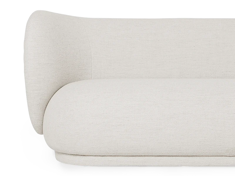 Rico Sofa 3-seater - Bouclé - Off-White