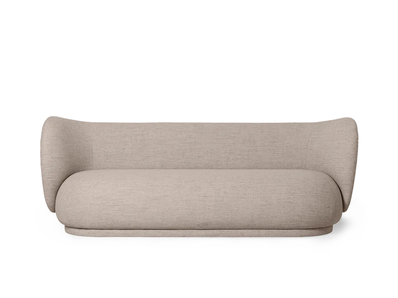 Rico Sofa 3-seater - Bouclé - Sand