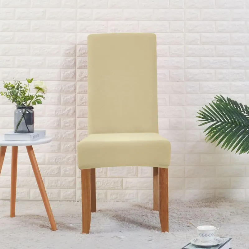 Housse de Chaise Large Crème