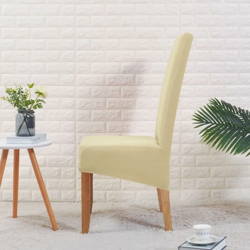 Housse de Chaise Large Crème