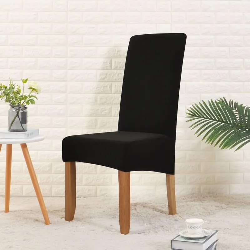 Housse de Chaise Large Noire
