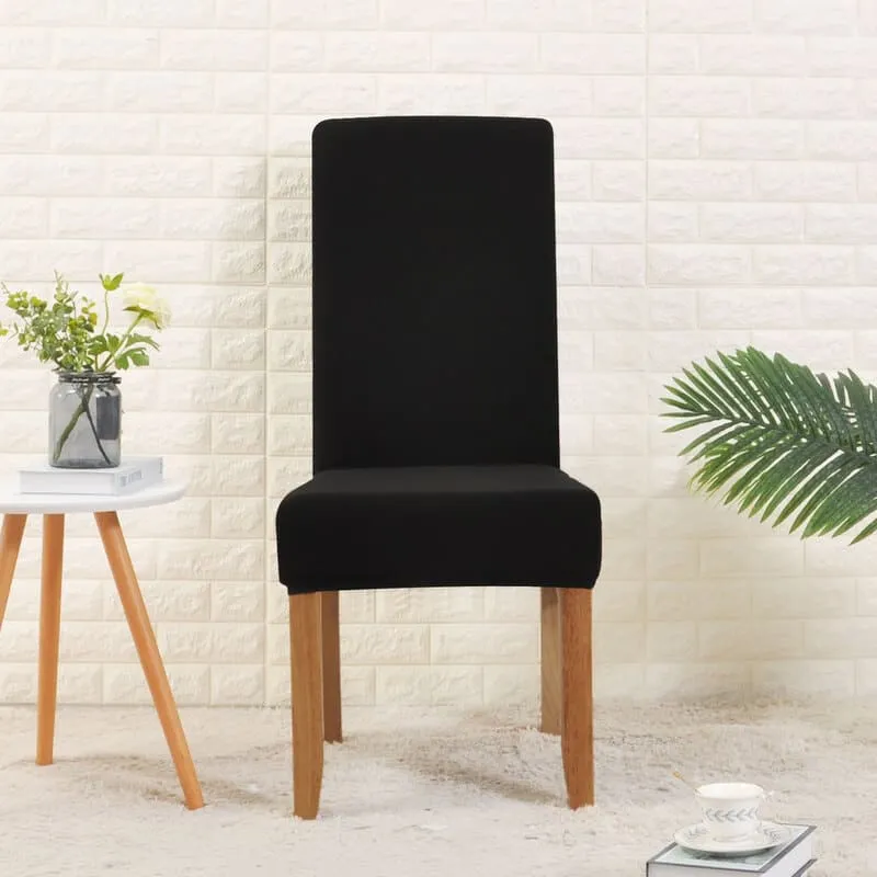 Housse de Chaise Large Noire