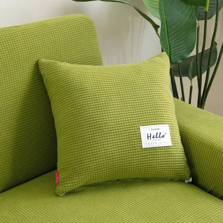 Housse de Canapé d'Angle Universelle - Vert - Protection Optimale