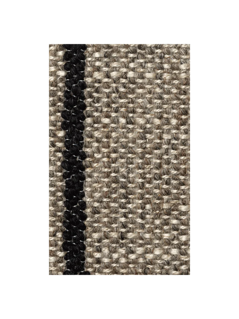 Fabric Sample - Pasadena - Sand/Black