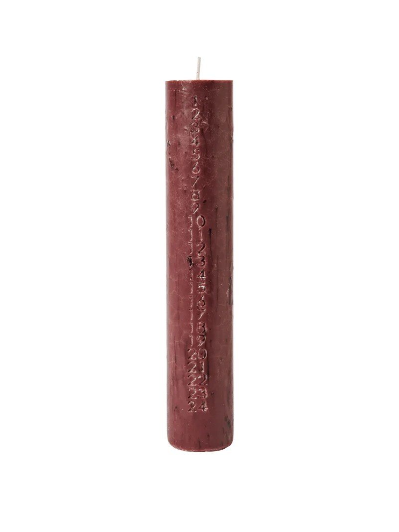 Mura Advent Candle - Dark Grape