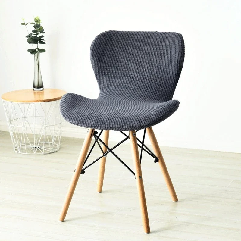 Housse Pour Chaise Scandinave Gris Anthracite